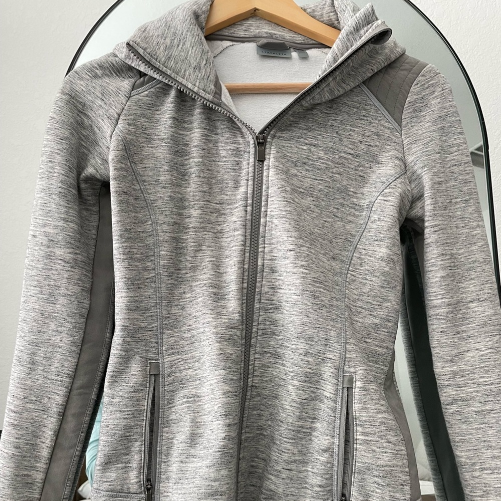 Athleta Zipper Hooded Jacket- Like New
